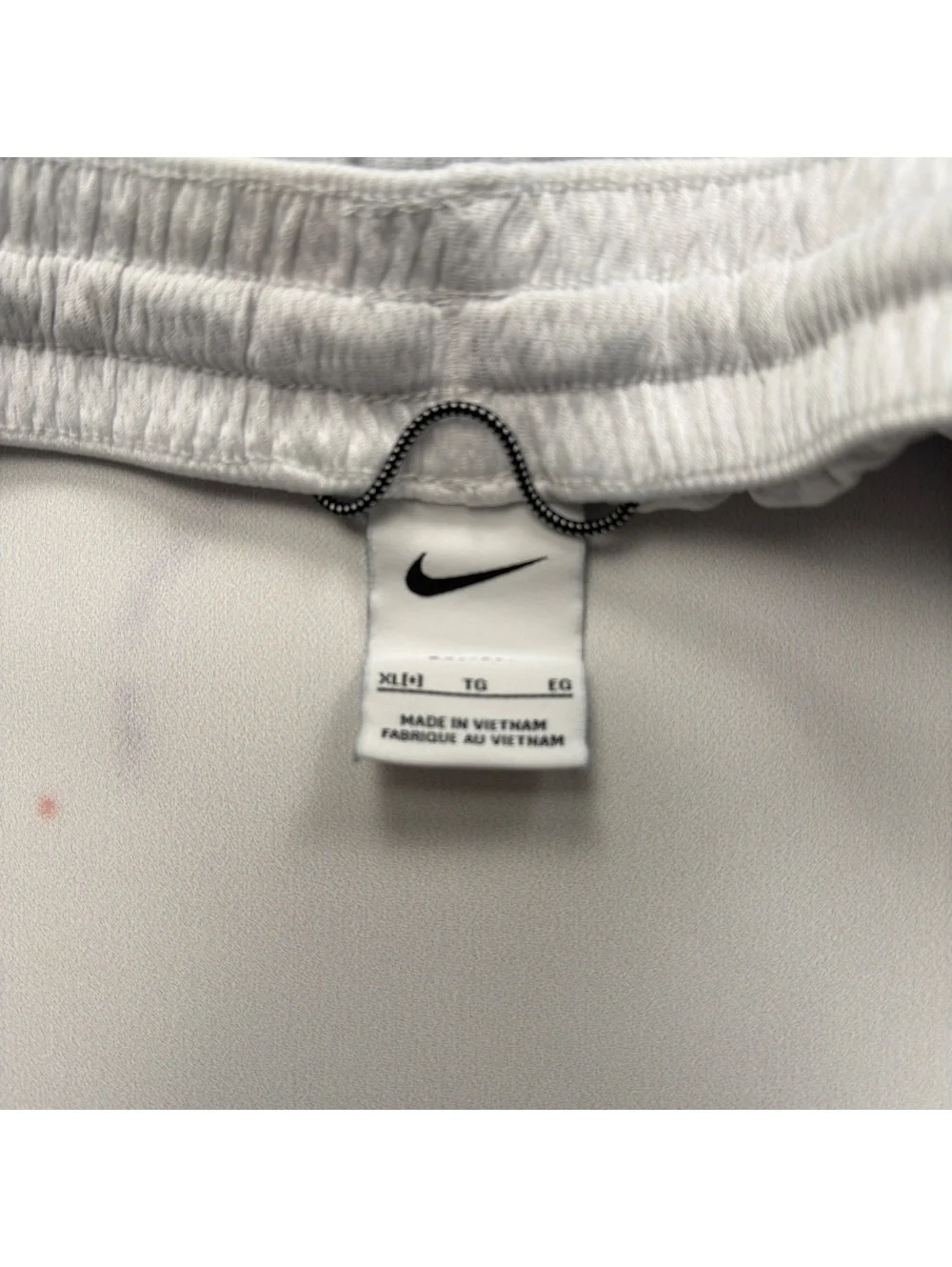 Nike Basketball Shorts White Purple Black Trim - Boys XL+ Husky